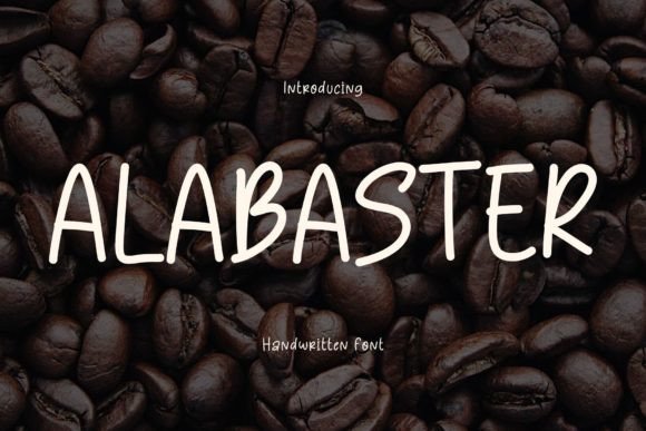 Alabaster Font: A Playful Touch for Handmade Creations