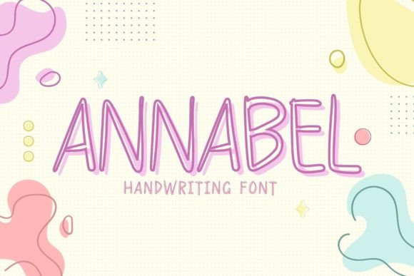 Annabel: A Playful Handwritten Font for Editorial Design