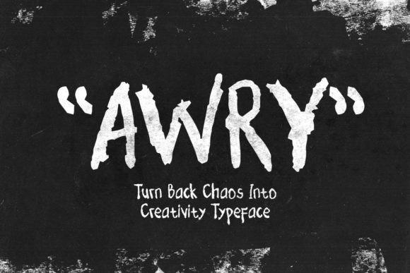 Awry: A Handwritten Font That Adds Personality to Your Editorial Design