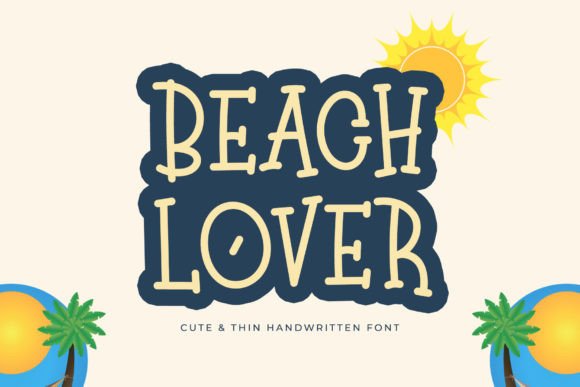 Beach Lover Font Review for Branding Projects