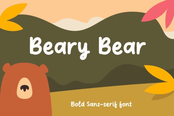 Beary Bea: A Handwritten Font for Branding Projects