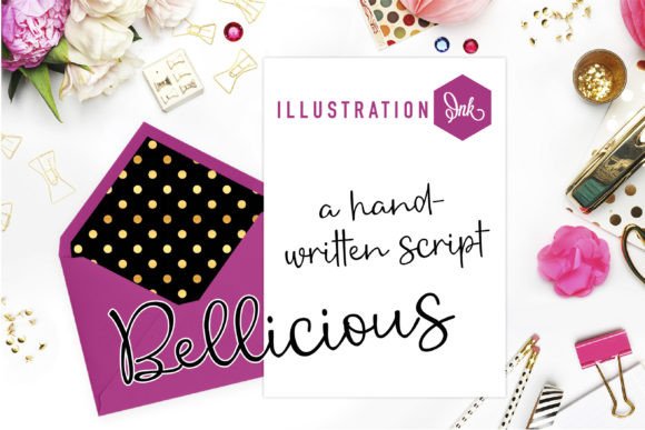 Bellicious Font for Sweet and Professional Web Designs