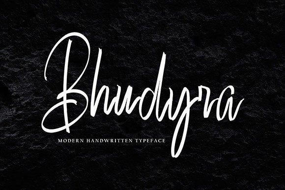 Bhudyra: A Whimsical Display Font for Creative Branding