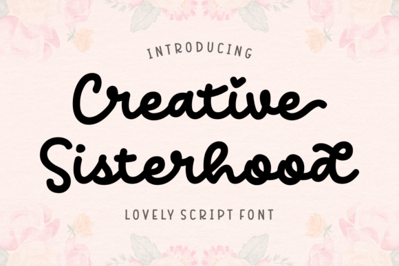 Boost Your Brand with Creative Sisterhood Font