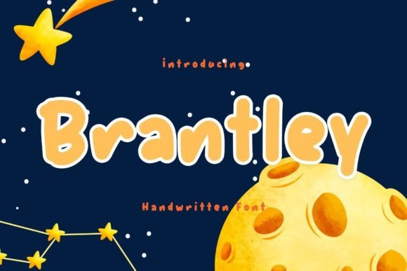 Brantley: A Playful Handwritten Font for Creative Branding