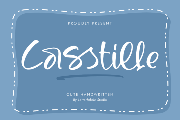 Casstille: A Playful Font for Bold Brand Campaigns