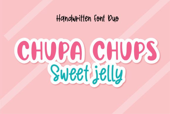 Chupa Chups Sweet Jelly Font for Branding