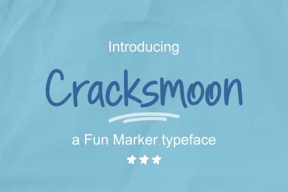 Cracksmoon: A Friendly Font for Digital Branding