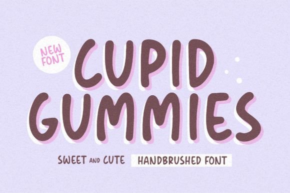 Cupid Gummies Font for Eye-Catching Campaigns