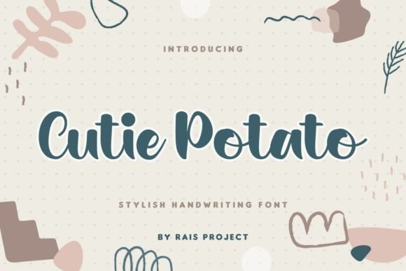 Cutie Potato: A Whimsical Font for Creative Makers