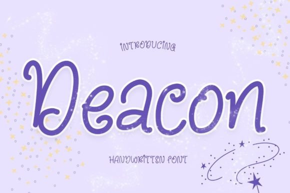 Deacon: A Playful Handwritten Font for Web Design