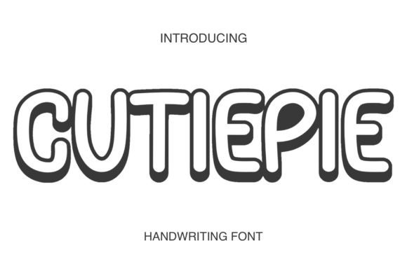 Discover the Charm of Cutiepie Font in Editorial Design