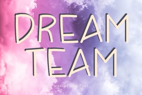 Dream Team Font for Eye-Catching Campaigns