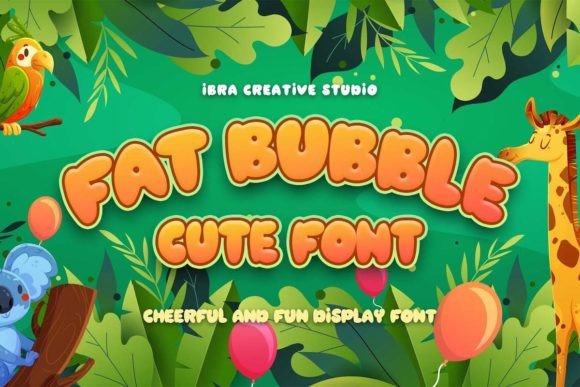Enhance Your Editorial Design with the Fat Bubble Font