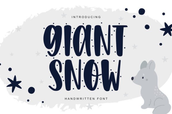 Giant Snow: A Script Font for Bold Branding
