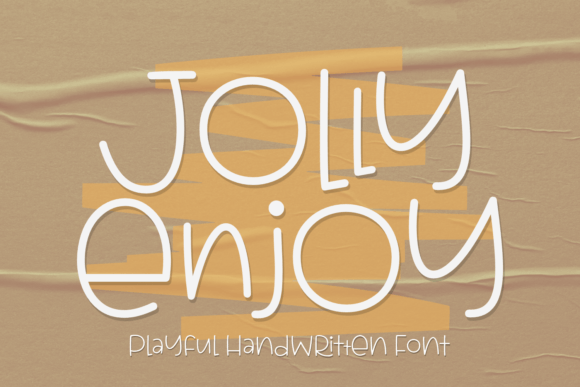 Jolly Enjoy Font for Vibrant Branding and Marketing