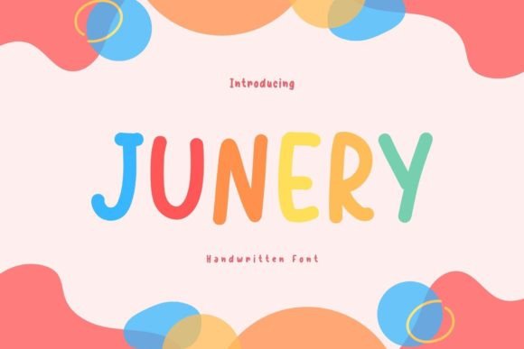 Junery: A Handwritten Font for Editorial Elegance