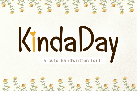 Kinda Day: A Charming Script Font for Branding Projects