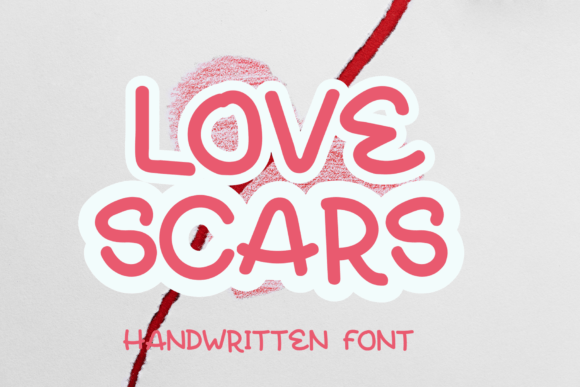 Love Scars Font for Digital Marketing and Branding