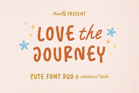Love the Journey Font for Web Design Projects