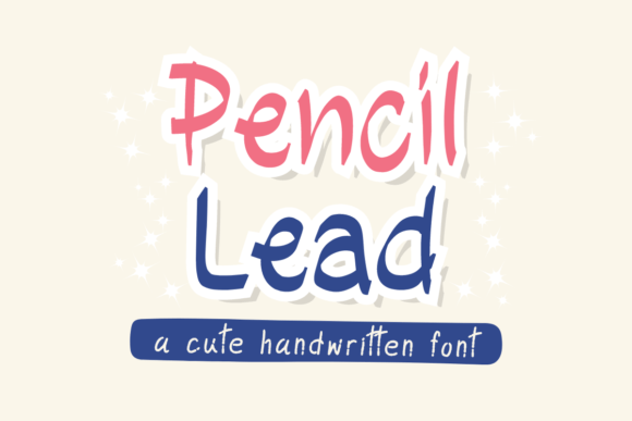 Pencil Lead: A Handwritten Font for Editorial Design
