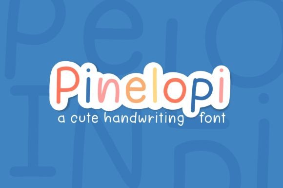 Pinelopi: A Handwritten Font for Branding with Personality