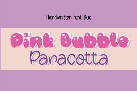 Pinkbubble Panacotta for Web Design Projects