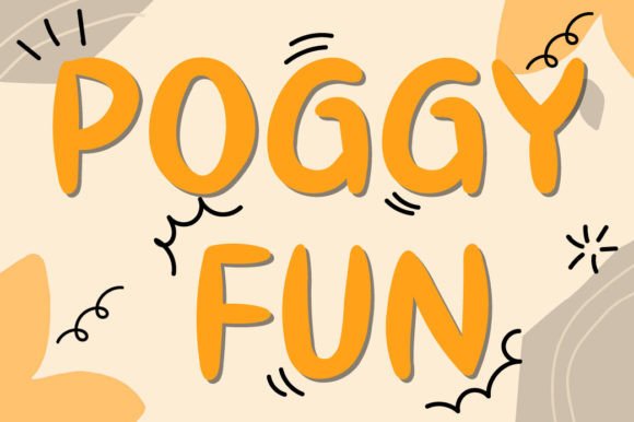 Poggy Fun: A Playful Font for Creative Branding