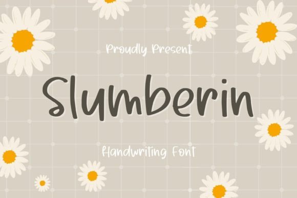 Slumberin: A Handwritten Font for Crafty Creations