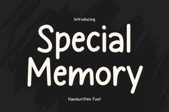 Special Memory: A Handwritten Font That Elevates Your Web Design
