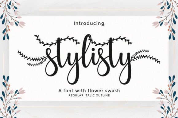 Stylisty: A Script Font with a Natural Touch