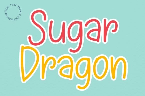 Sugar Dragon: A Handwritten Font for Thoughtful Editorial Design