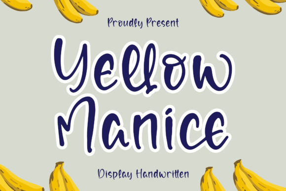 Yellow Manice: A Playful Typeface for Digital Branding